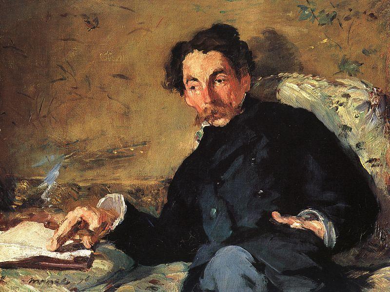 Edouard Manet Portrait of Stephane Mallarme oil painting image